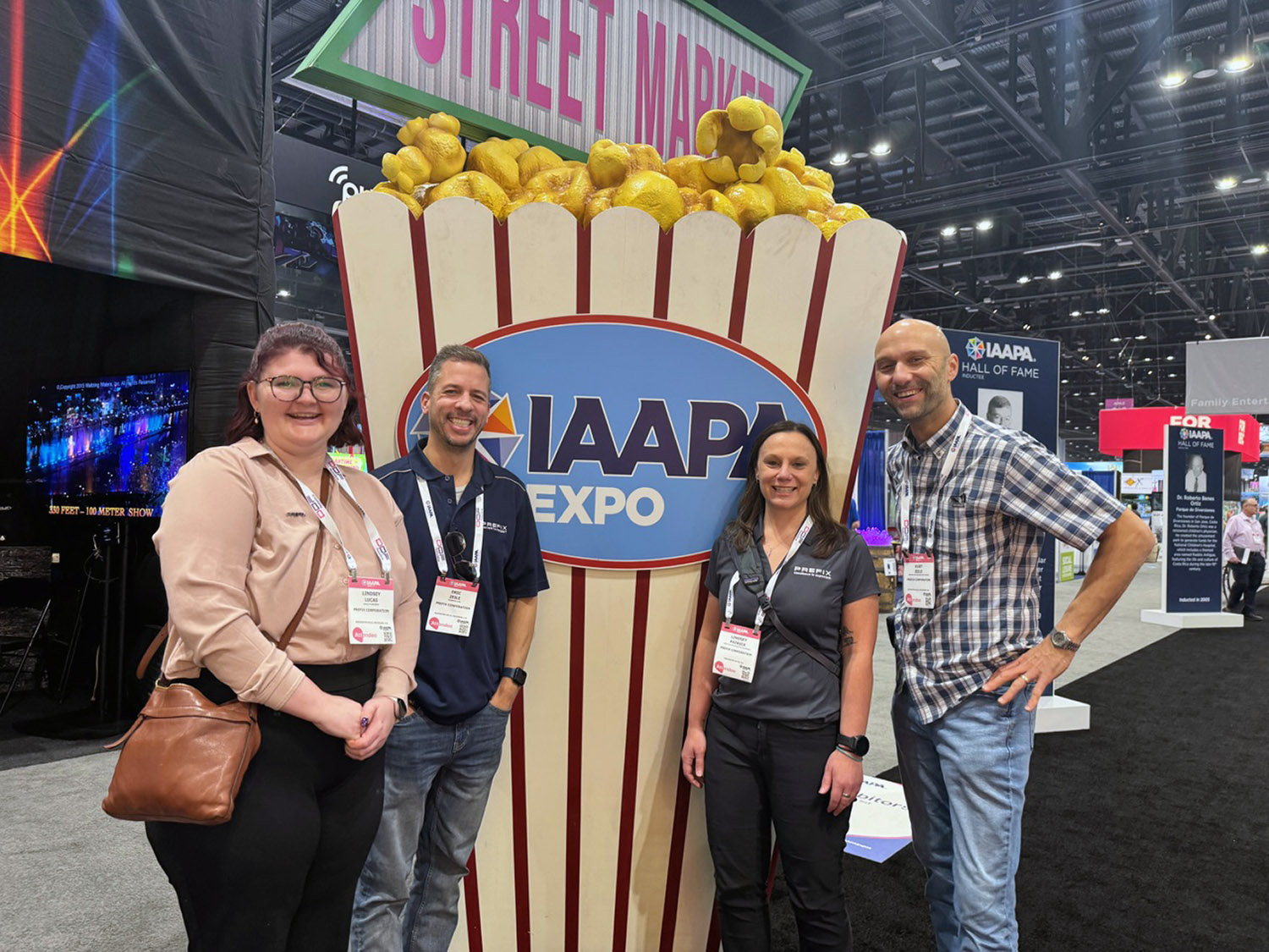 Team Prefix at 2025 IAAPA Expo in Orlando