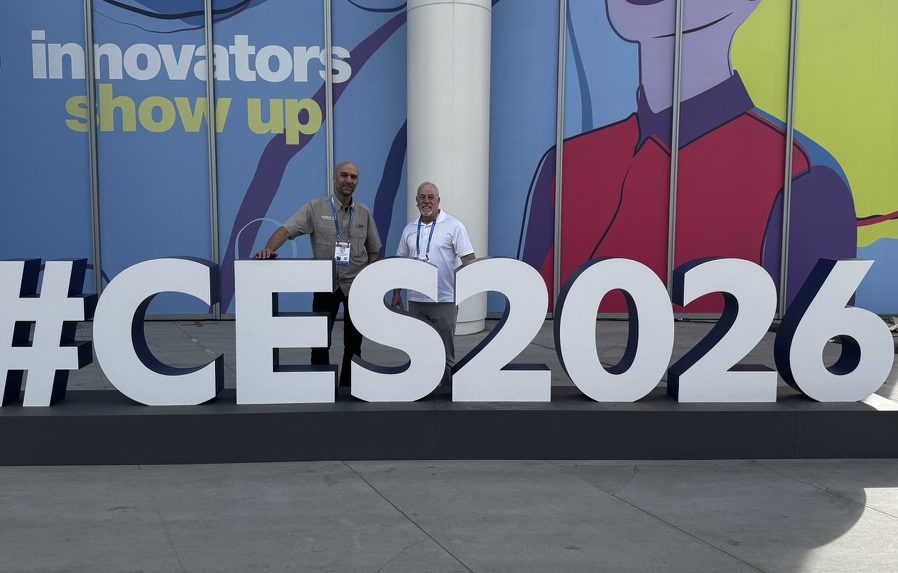 Team members, Kurt and Ray meeting with clients this week in Las Vegas.